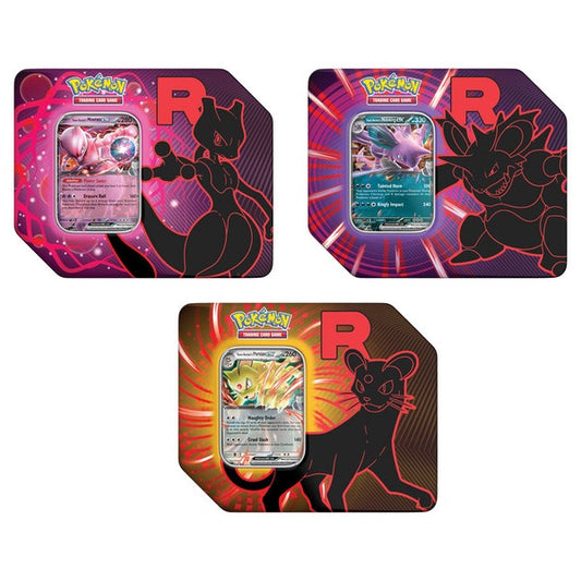 Pokemon Tcg Team Rocket Tin