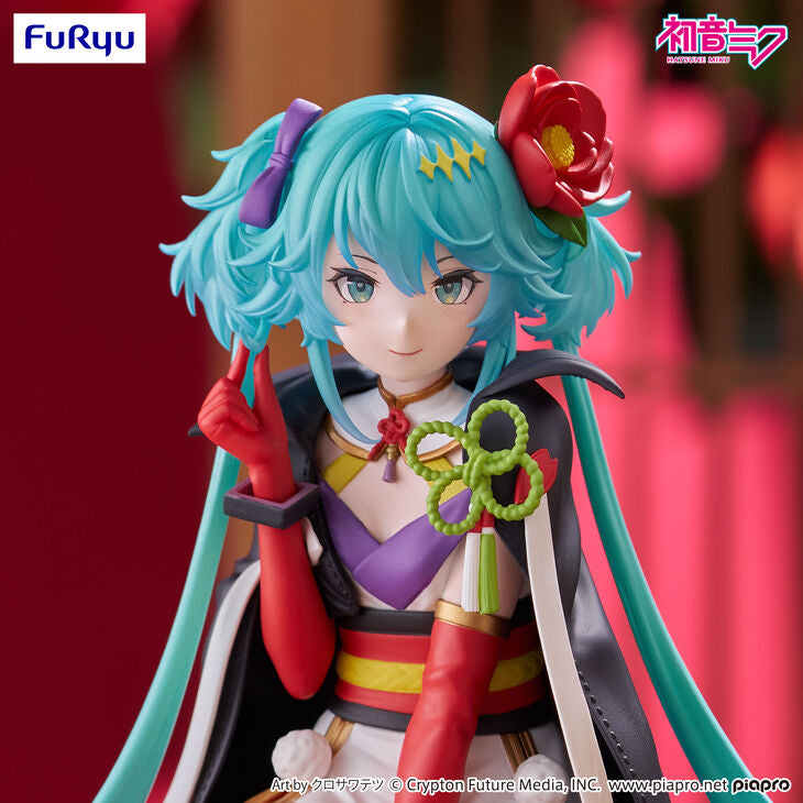Hatsune Miku Noodle Stopper Figure -Flower Fairy Camellia-