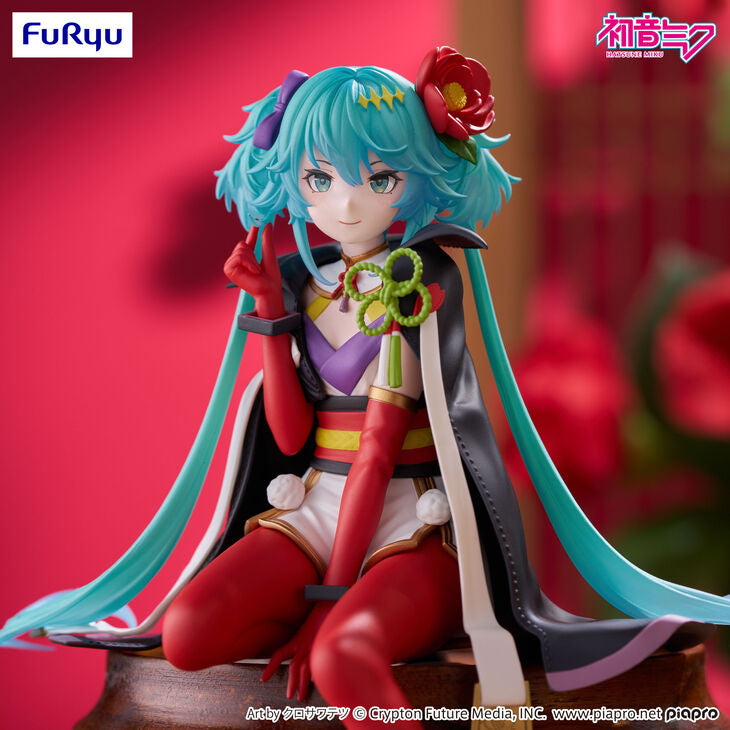 Hatsune Miku Noodle Stopper Figure -Flower Fairy Camellia-