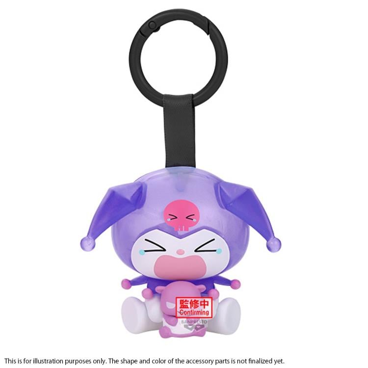 Llavero de Colección de la Figura Kuromi de los Personajes de Sanrio (Ver.C)