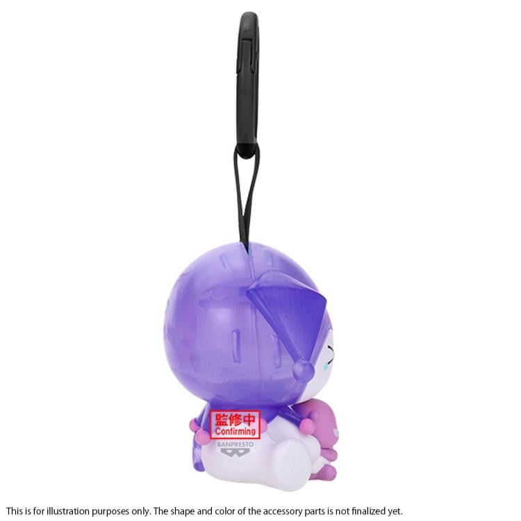 Llavero de Colección de la Figura Kuromi de los Personajes de Sanrio (Ver.C)