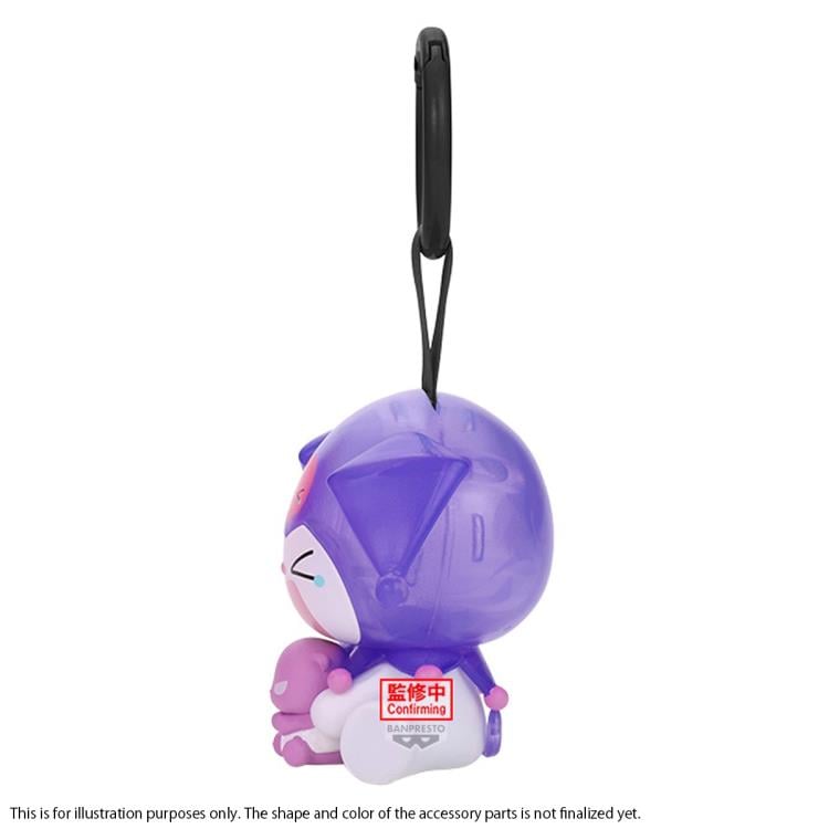 Llavero de Colección de la Figura Kuromi de los Personajes de Sanrio (Ver.C)