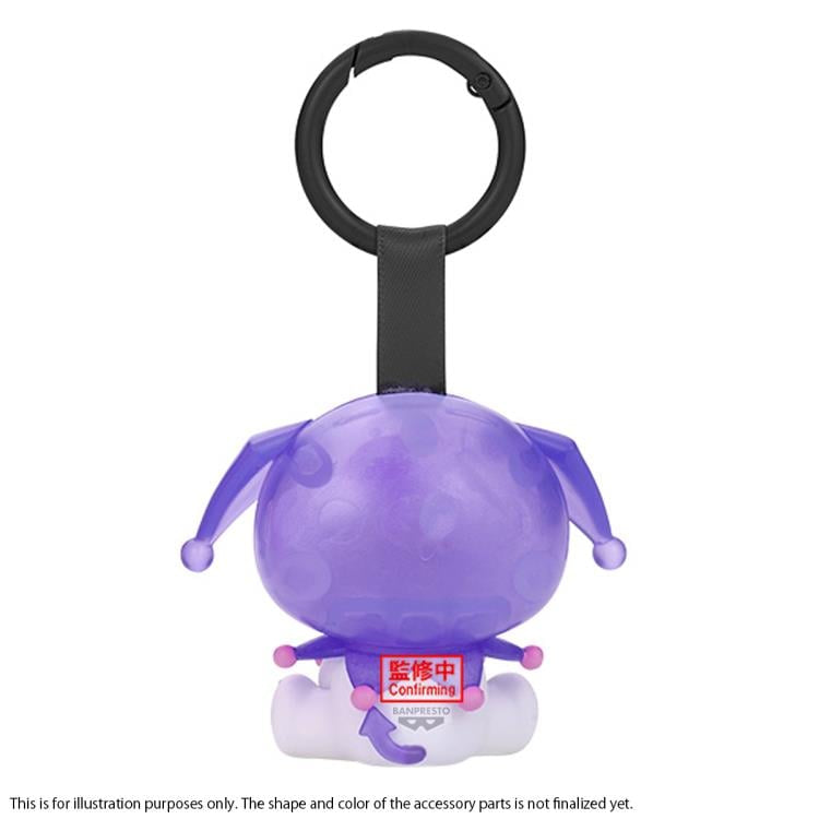 Llavero de Colección de la Figura Kuromi de los Personajes de Sanrio (Ver.C)