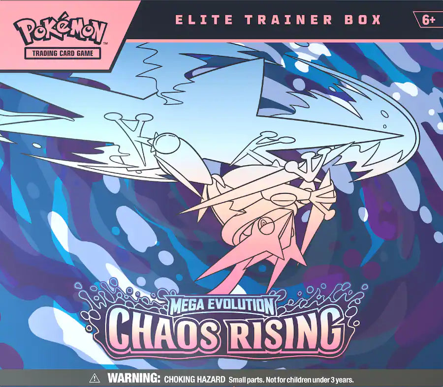 Pokémon - Sammelkartenspiel: Mega-Entwicklung - Aufsteigendes Chaos Top-Trainer Box