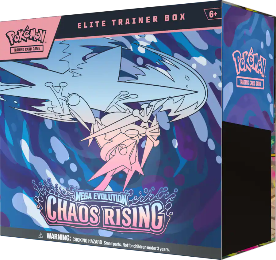 Pokémon - Sammelkartenspiel: Mega-Entwicklung - Aufsteigendes Chaos Top-Trainer Box