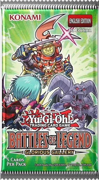 Yu-Gi-Oh!: Battles of Legend: Glorious Gallery Booster Pack