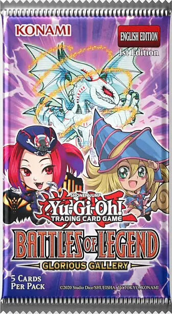 Yu-Gi-Oh!: Battles of Legend: Glorious Gallery Booster Pack