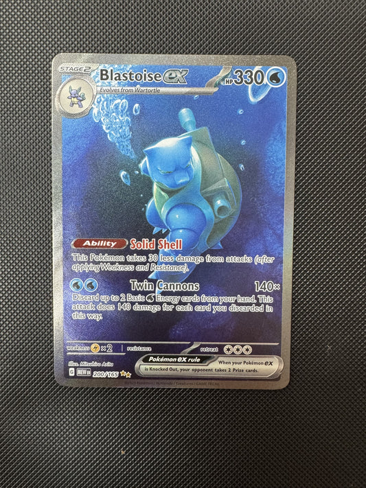 Blastoise Ex   200165   Sv Scarlet  Violet 151
