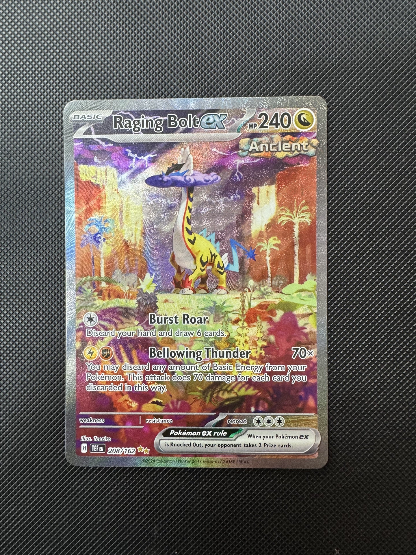 Raging Bolt 208 Near Mint