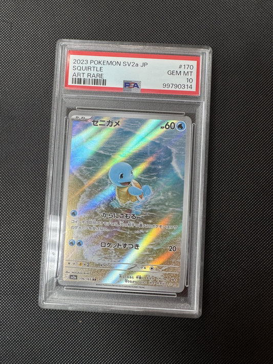 Squirtle Jp 170165 Psa 10