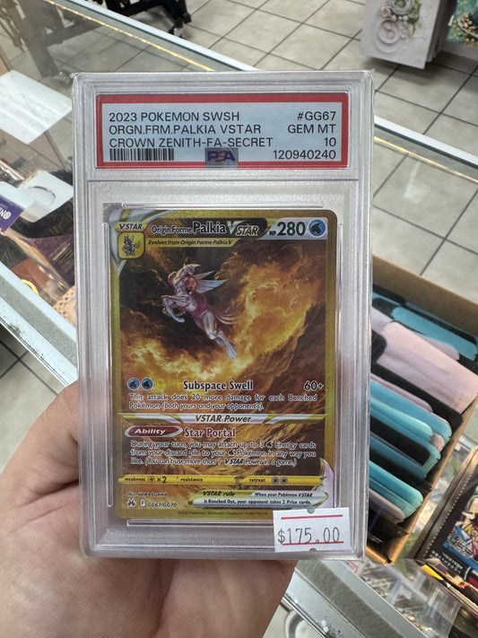 Palkia Vstar Gg67 Psa 10
