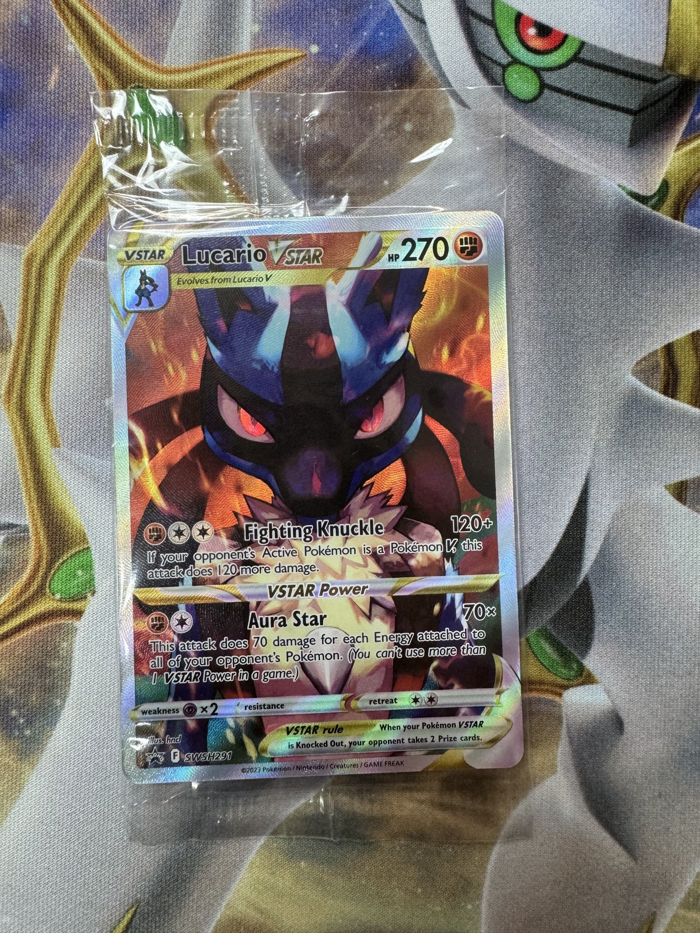 Lucario Vstar Swsh291