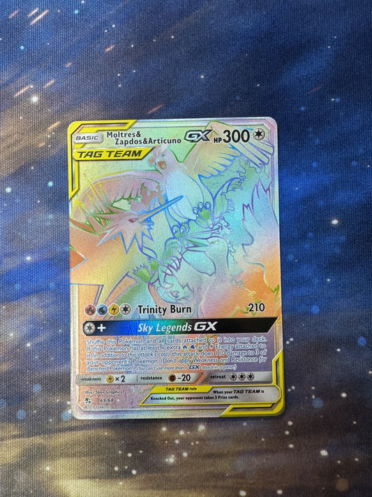 Moltres  Zapdos  Articuno Gx Secret  6968