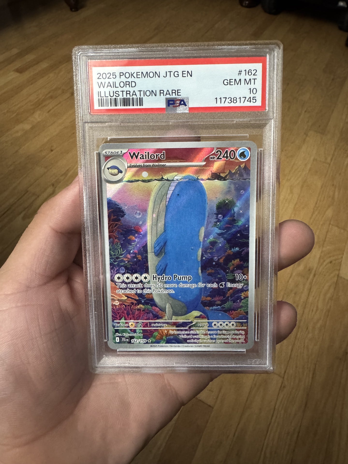 Wailord 162 Psa 10