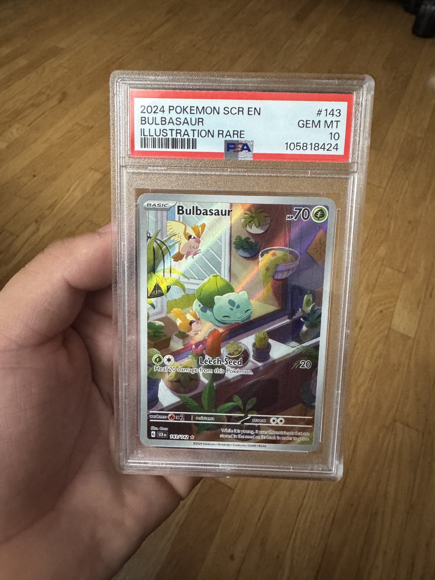 Bulbasaur 143 Gem Mt Psa 10