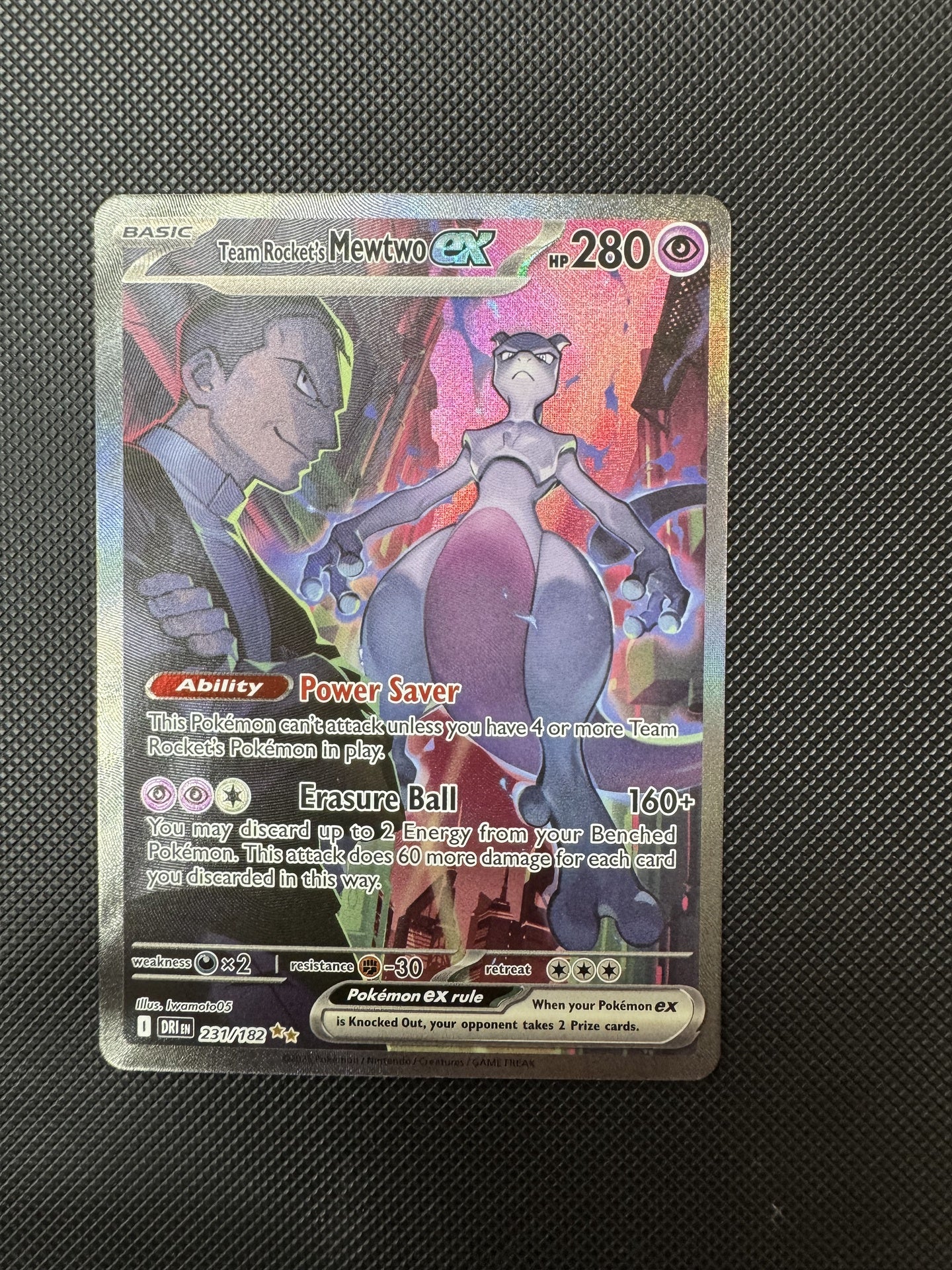 Destined Rivals Team Rockets Mewtwo Ex 231