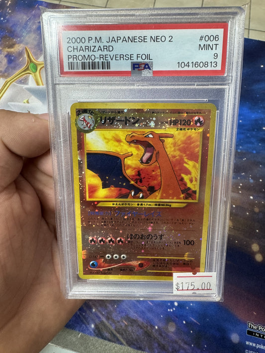 Neo Charizard Jp Psa 9