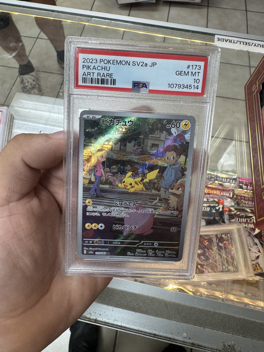 Pikachu 173165 Jp Psa 10