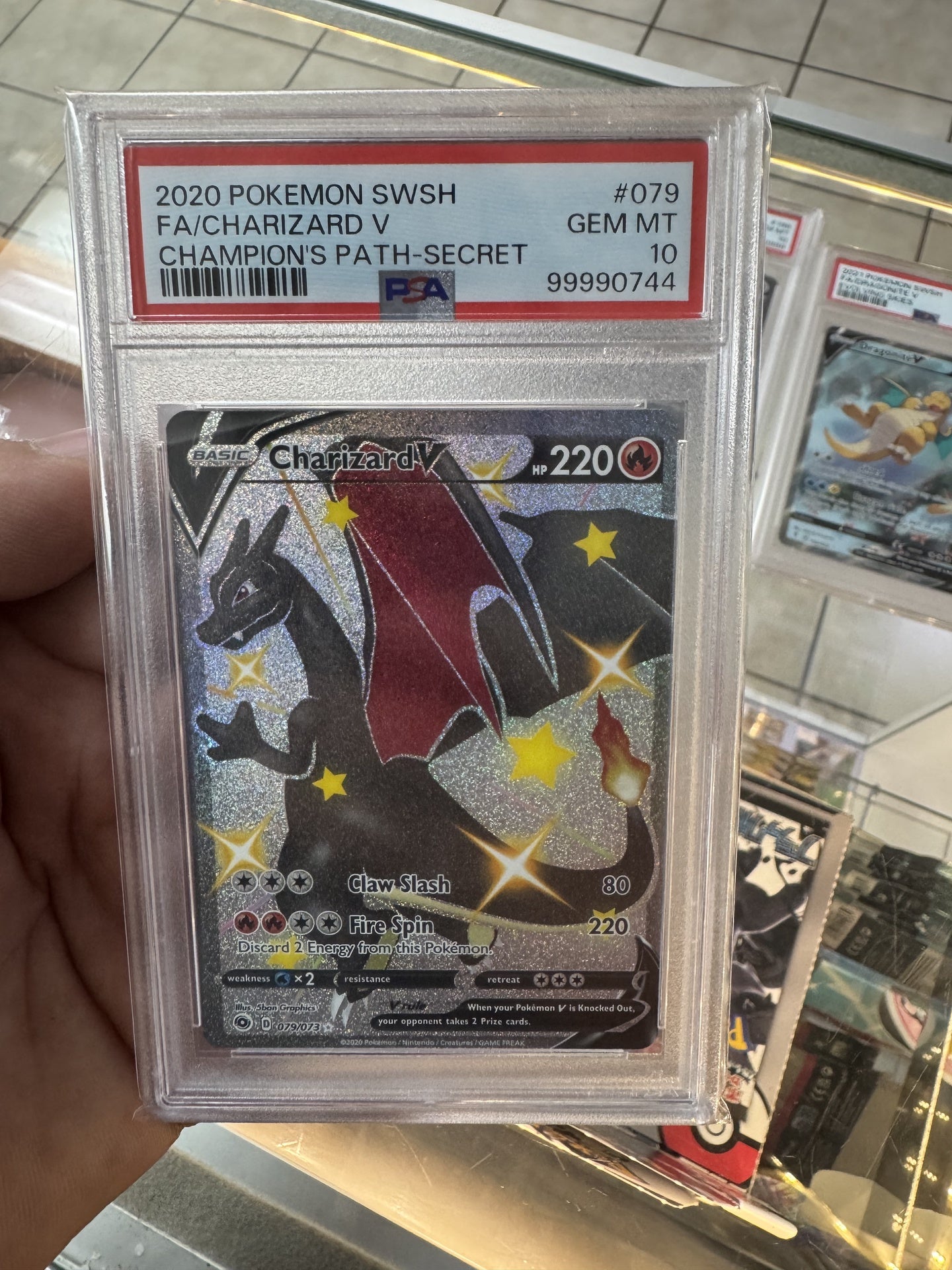 Charizard V Psa 10