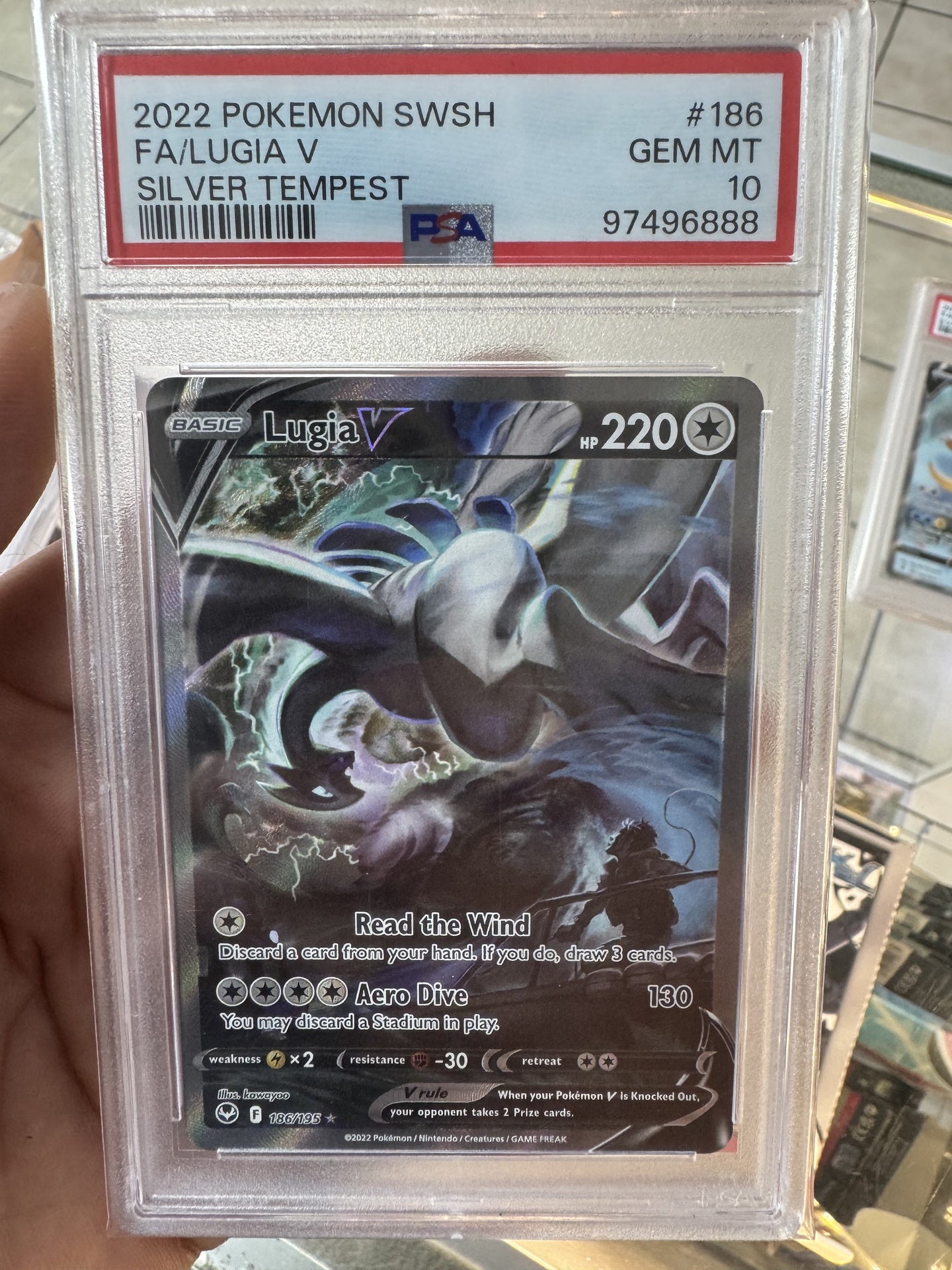 Lugia V Alt Art Psa 10