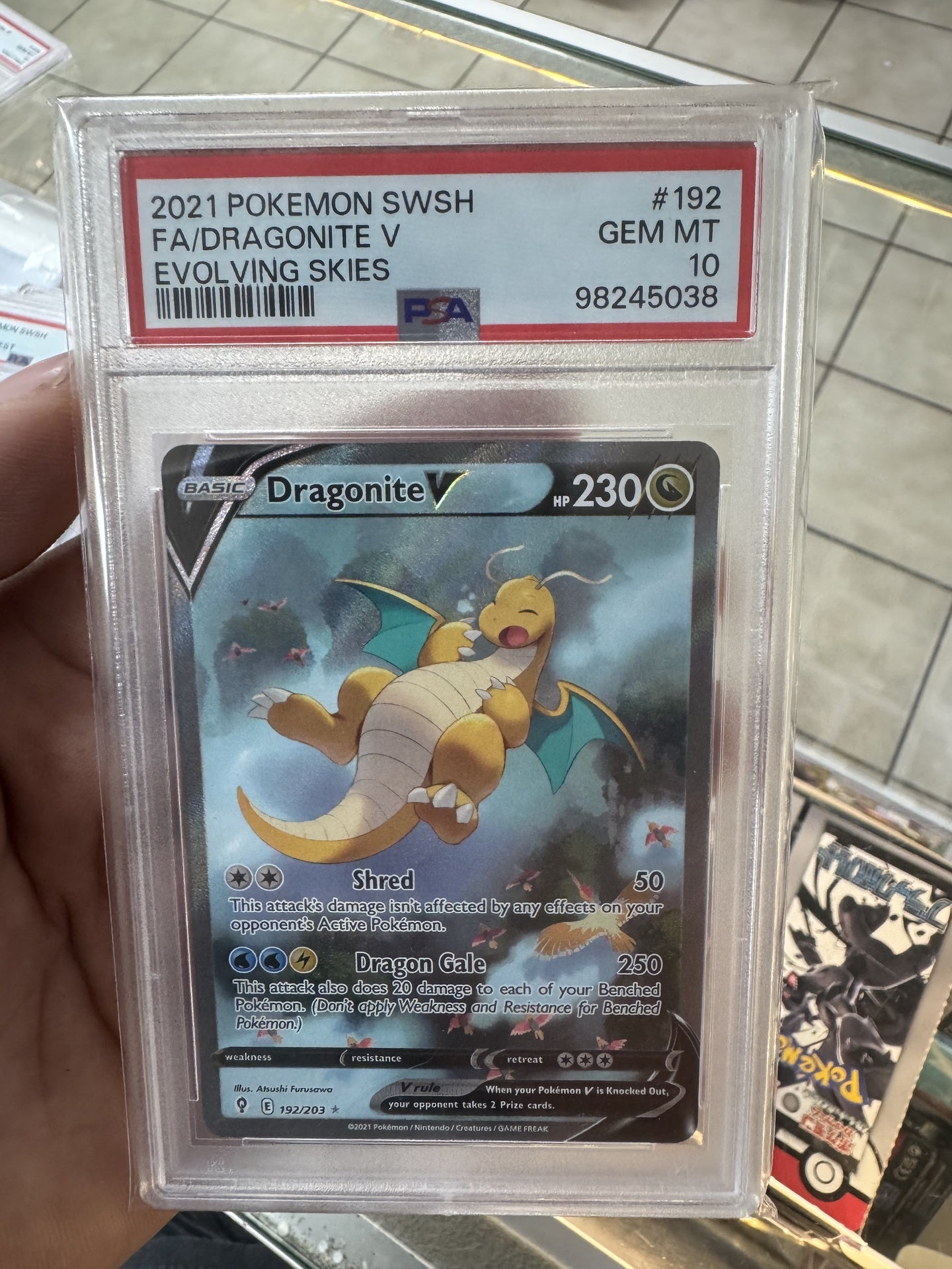Dragonite V Psa 10