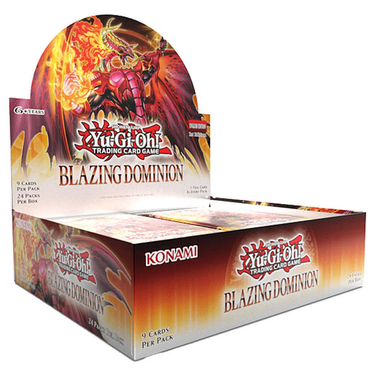 Yu-Gi-Oh!: Blazing Dominion Booster Display