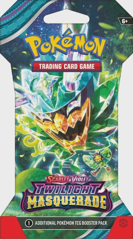 Pokemon Tcg Scarlet  Violet 06 Twilight Masquerade  Sleeved Booster Pack