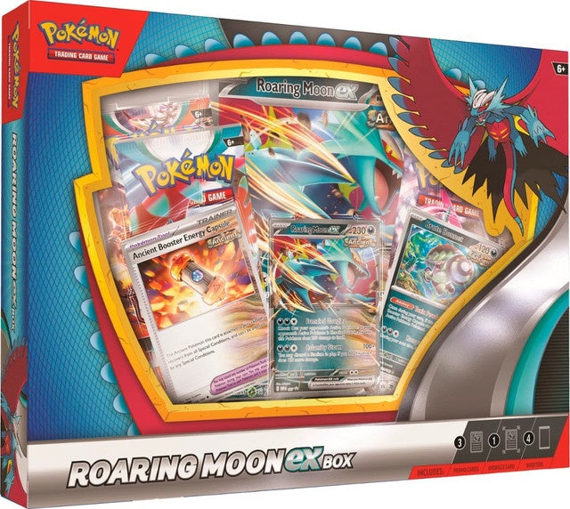 Pokemon Tcg   Iron Valiantroaring Moon Ex Box