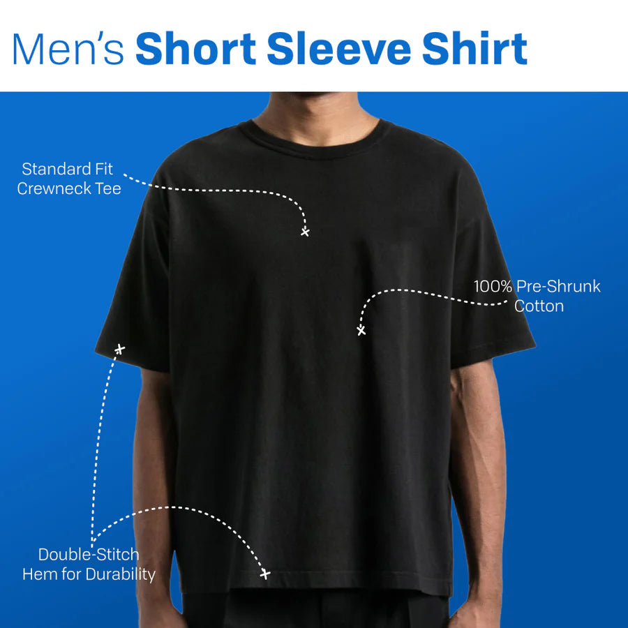 Dragonball Z Super Ultra Instinct Men's Black Graphic Crew Neck Tee