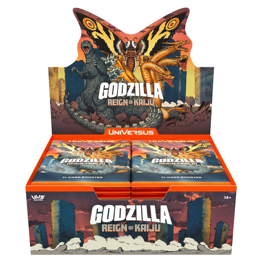 UniVersus: Godzilla: Reign of Kaiju: Booster Display