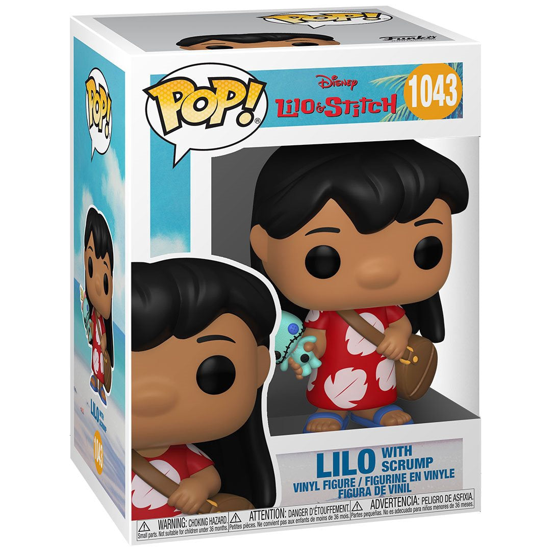 Lilo  Stitch Lilo With Scrump Funko Pop