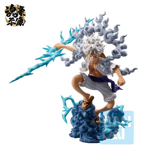 One Piece Monkey D. Luffy Gear 5 EX Devils Volume 3 Ichibansho Statue