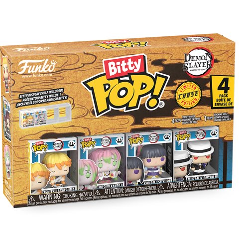Demon Slayer Zenitsu Agatsuma Funko Bitty Pop! Mini-Figur 4er-Pack – Specialty
