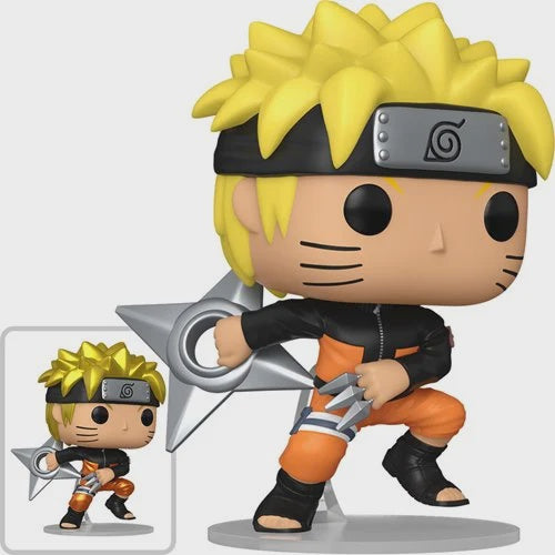 Naruto Shippuden Naruto Uzumaki With Shuriken Funko Pop Vinyl Figure 1843