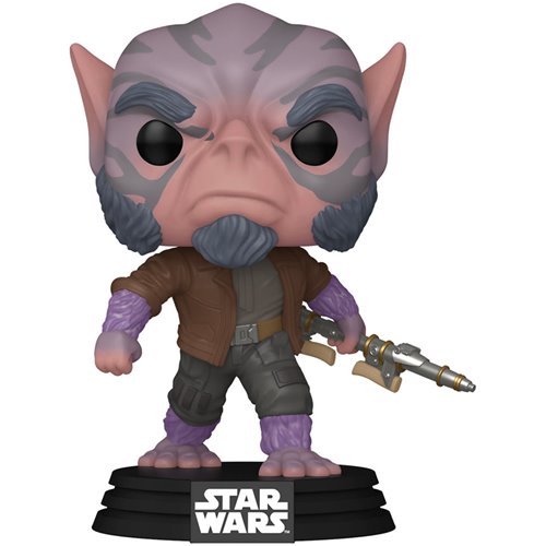 Star Wars: The Mandalorian y Grogu Zeb Orrelios Funko Pop! Figura de vinilo #822