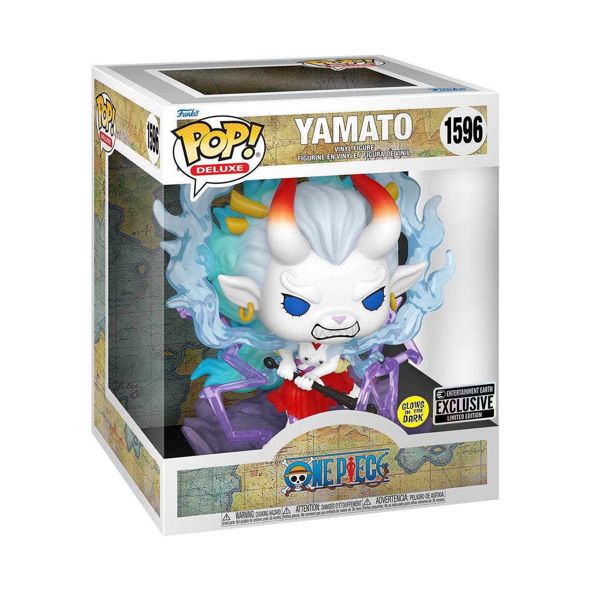 One Piece Yamato Glow In The Dark Deluxe Funko Pop Entertainment Earth Exclusive
