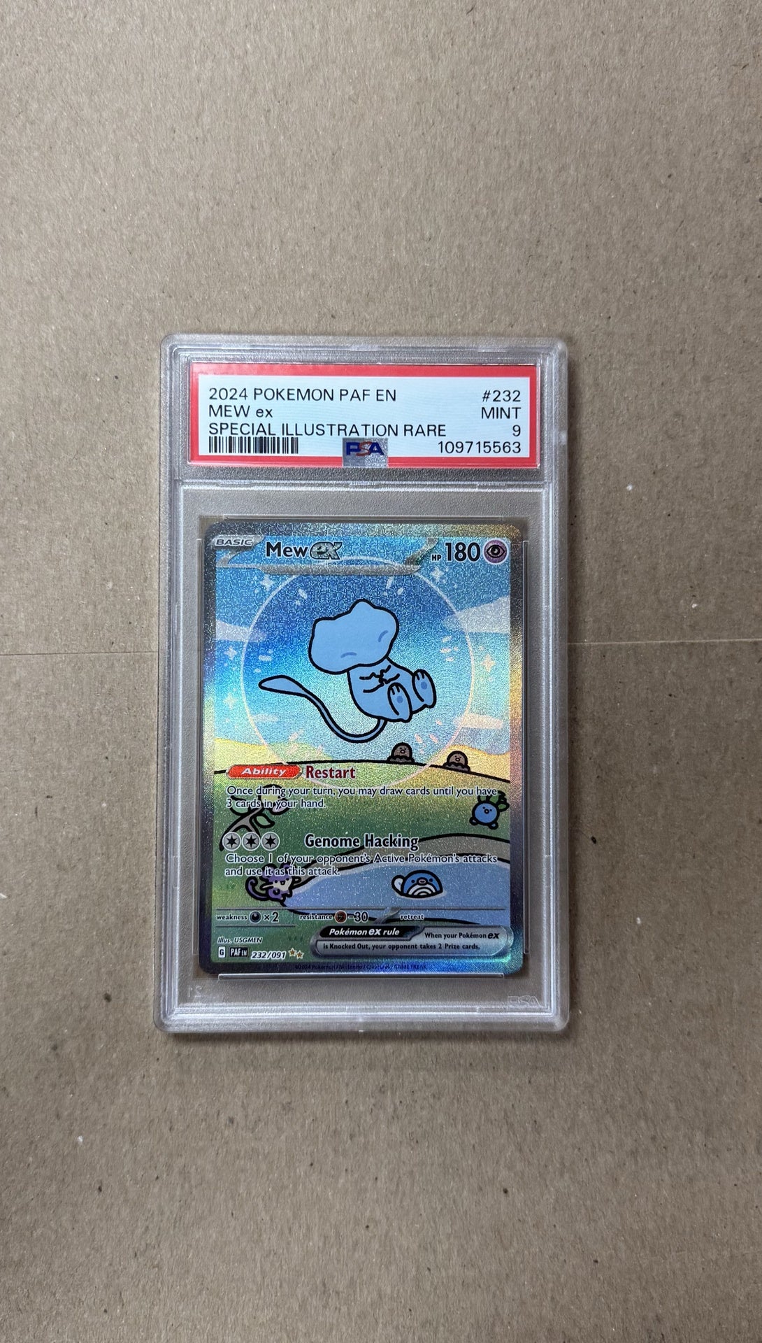 Bubble Mew Psa 9