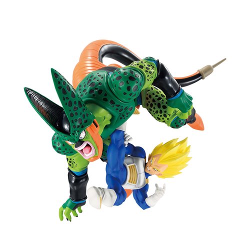 Dragon Ball Z Vegeta Vs Cell Dragon History II Revible Moment Statue