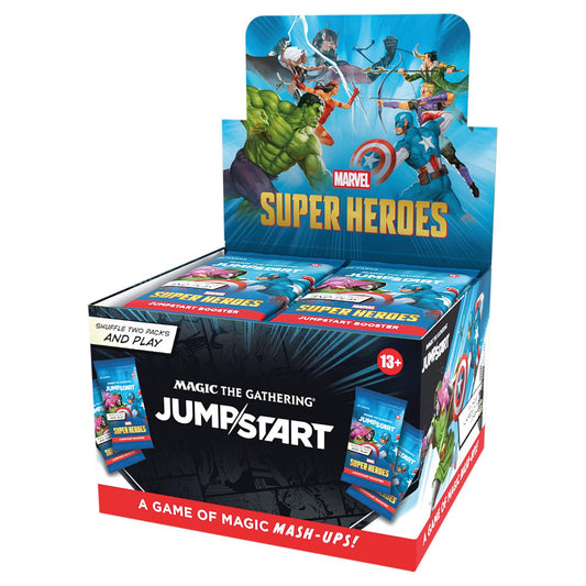 Magic: The Gathering Marvel Super Heroes Jumpstart Booster Box