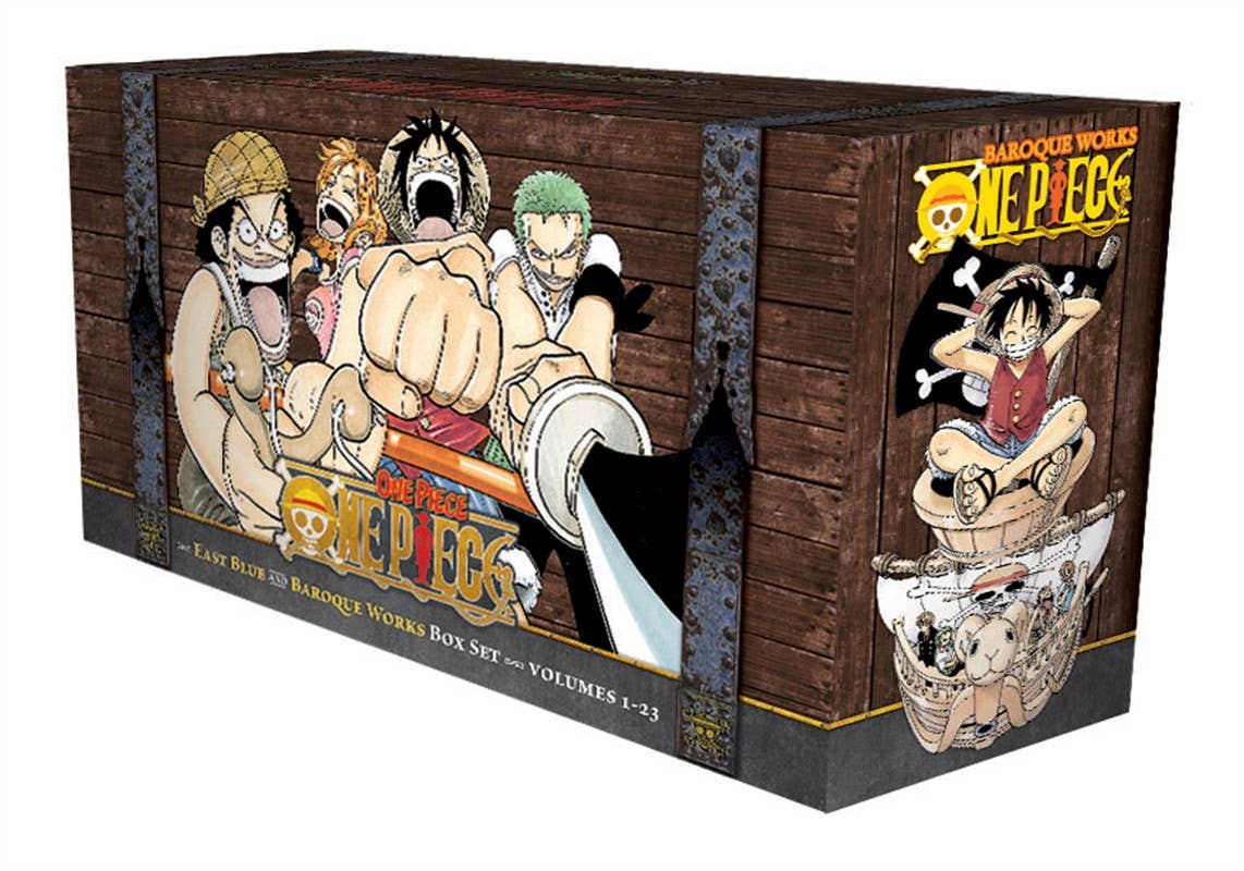 One Piece Box Set 1: East Blue and Baroque Works by Eiichiro  Oda