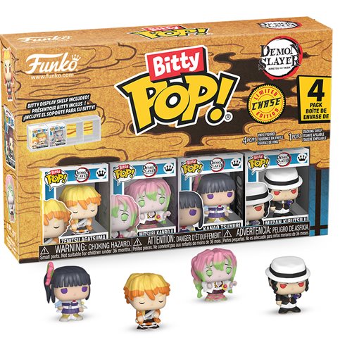 Demon Slayer Zenitsu Agatsuma Funko Bitty Pop! Mini-Figur 4er-Pack – Specialty