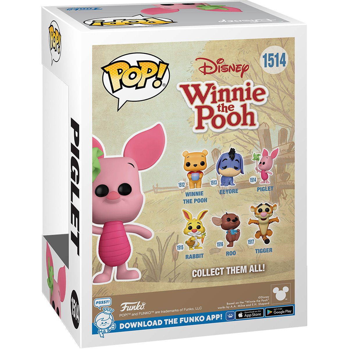 Winnie The Pooh Piglet Funko Pop