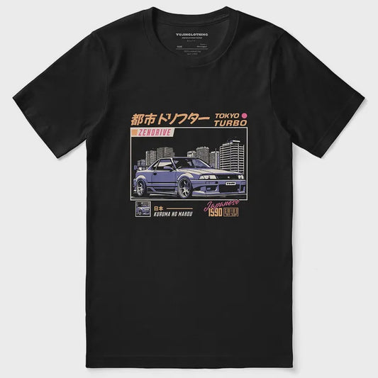Tokyo Turbo Car T Shirt