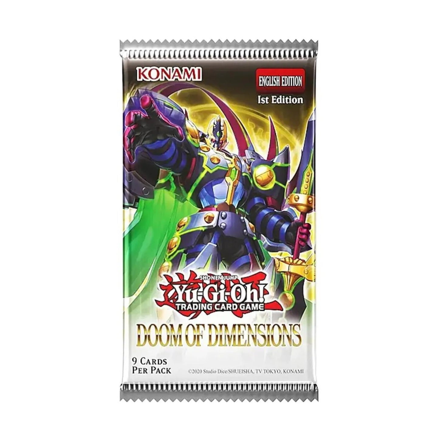 Yu-Gi-Oh! Doom Of Dimensions Booster-Pack