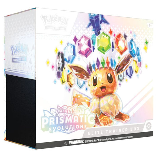 Pokemon Tcg Scarlet  Violet 85 Prismatic Evolutions Elite Trainer Box