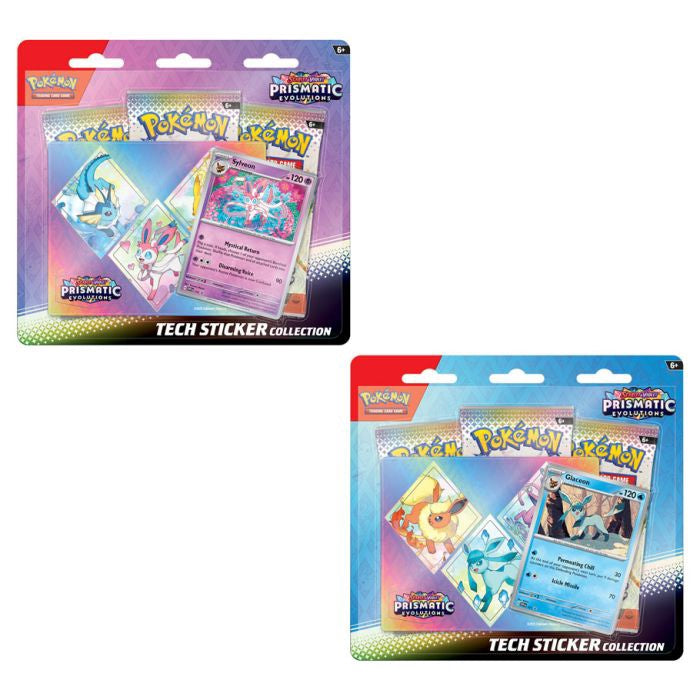 Pokemon Tcg Scarlet  Violet 85 Prismatic Evolutions Tech Sticker Collection