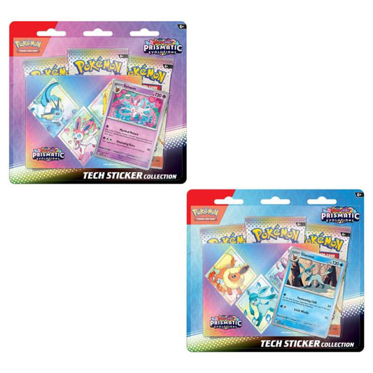 Pokemon Tcg Scarlet  Violet 85 Prismatic Evolutions Tech Sticker Collection