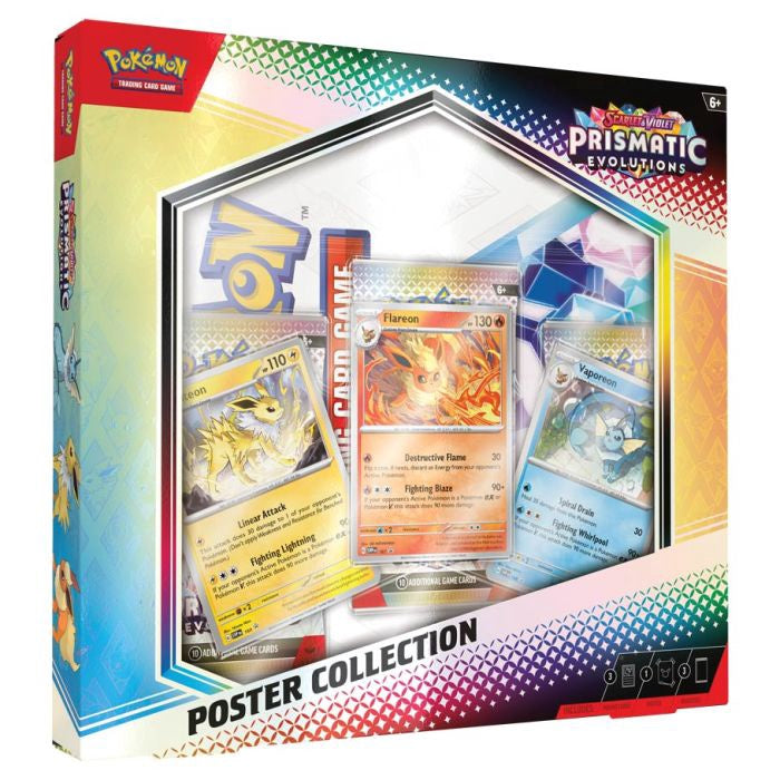 Pokemon Tcg Scarlet  Violet 85 Prismatic Evolutions Poster Collection
