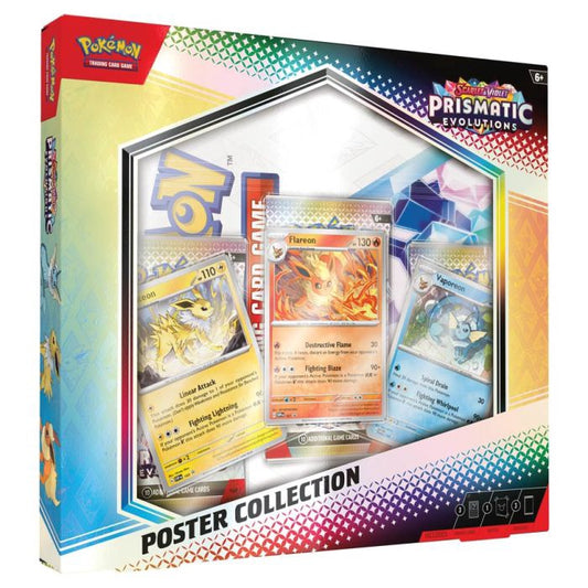 Pokemon Tcg Scarlet  Violet 85 Prismatic Evolutions Poster Collection