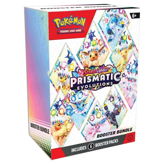 Pokemon Tcg Scarlet  Violet 85 Prismatic Evolutions Booster Bundle